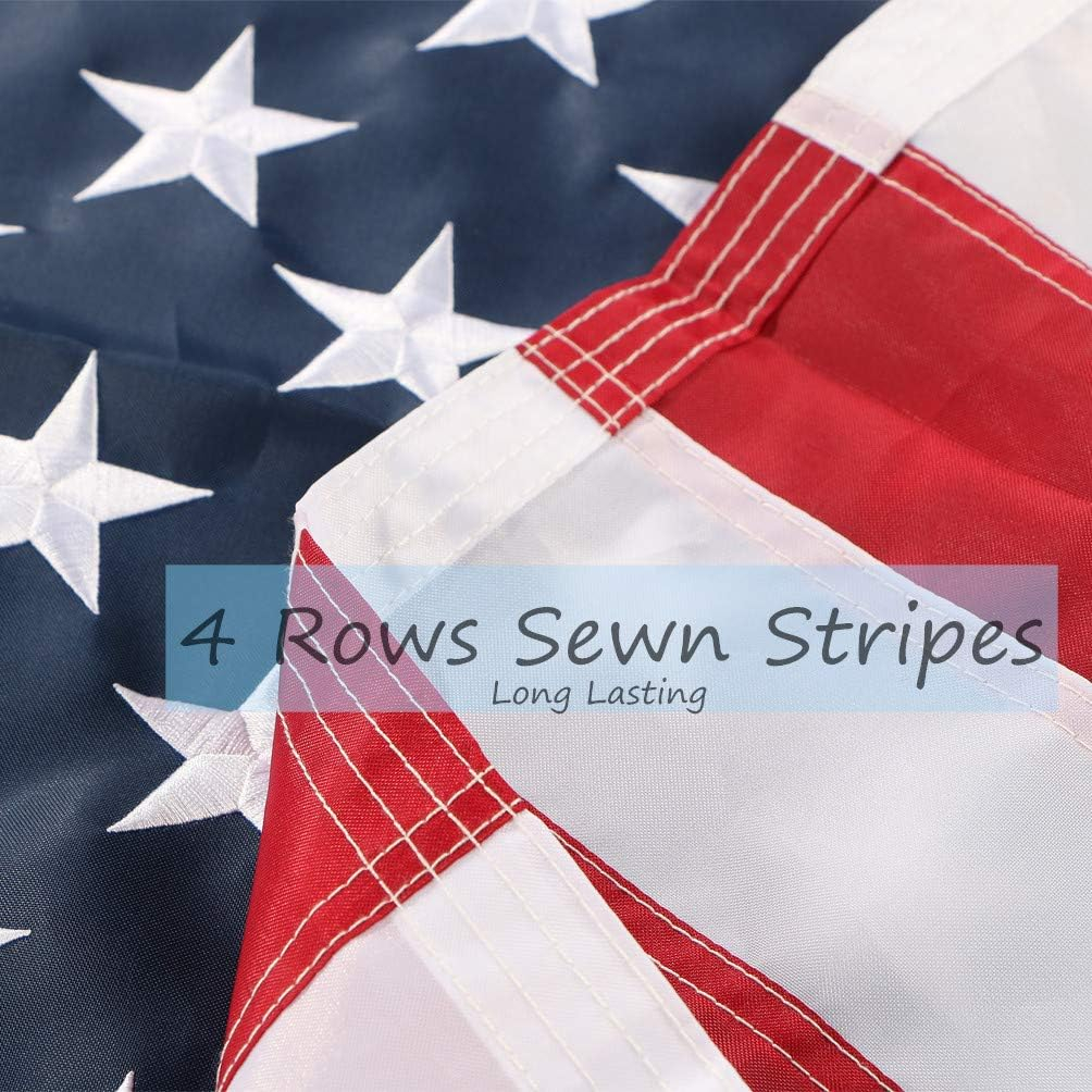 3x5 Feet American Flag 150D Nylon USA Flag Outdoor Indoor US Flag Printed