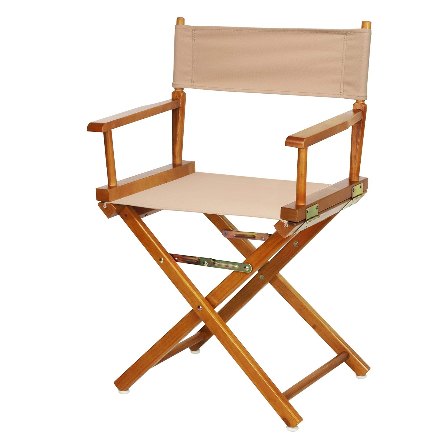 "18" Director's Chair Honey Oak Frame-Tan Canvas"