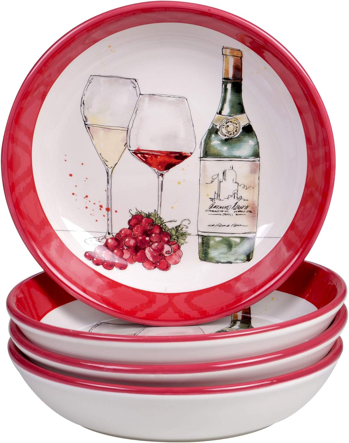 Certified International Certified International Napa Set/4 Soup/Pasta Bowl (Set of 4)
