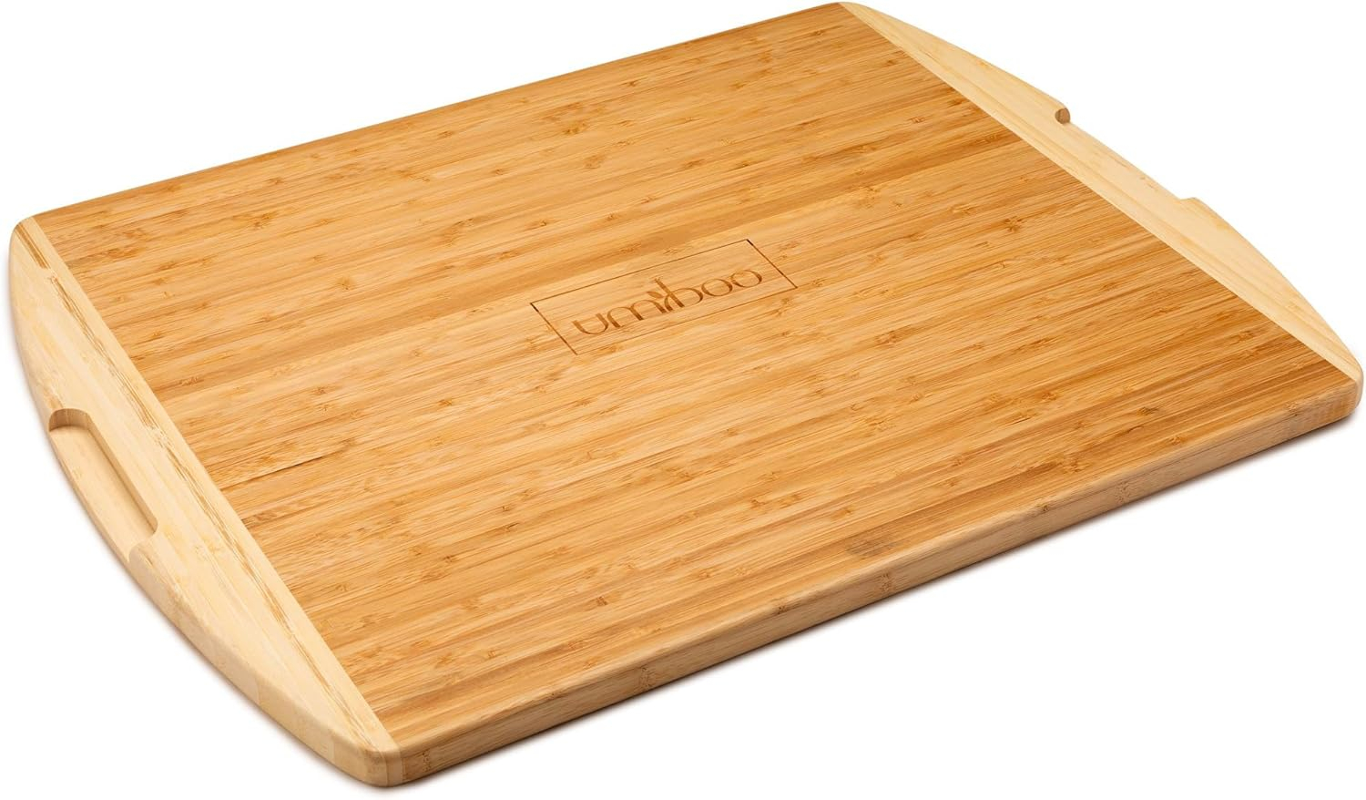 Umiboo Dual-Colored Bamboo Cutting Board (XXL, 36 x 24 inches)