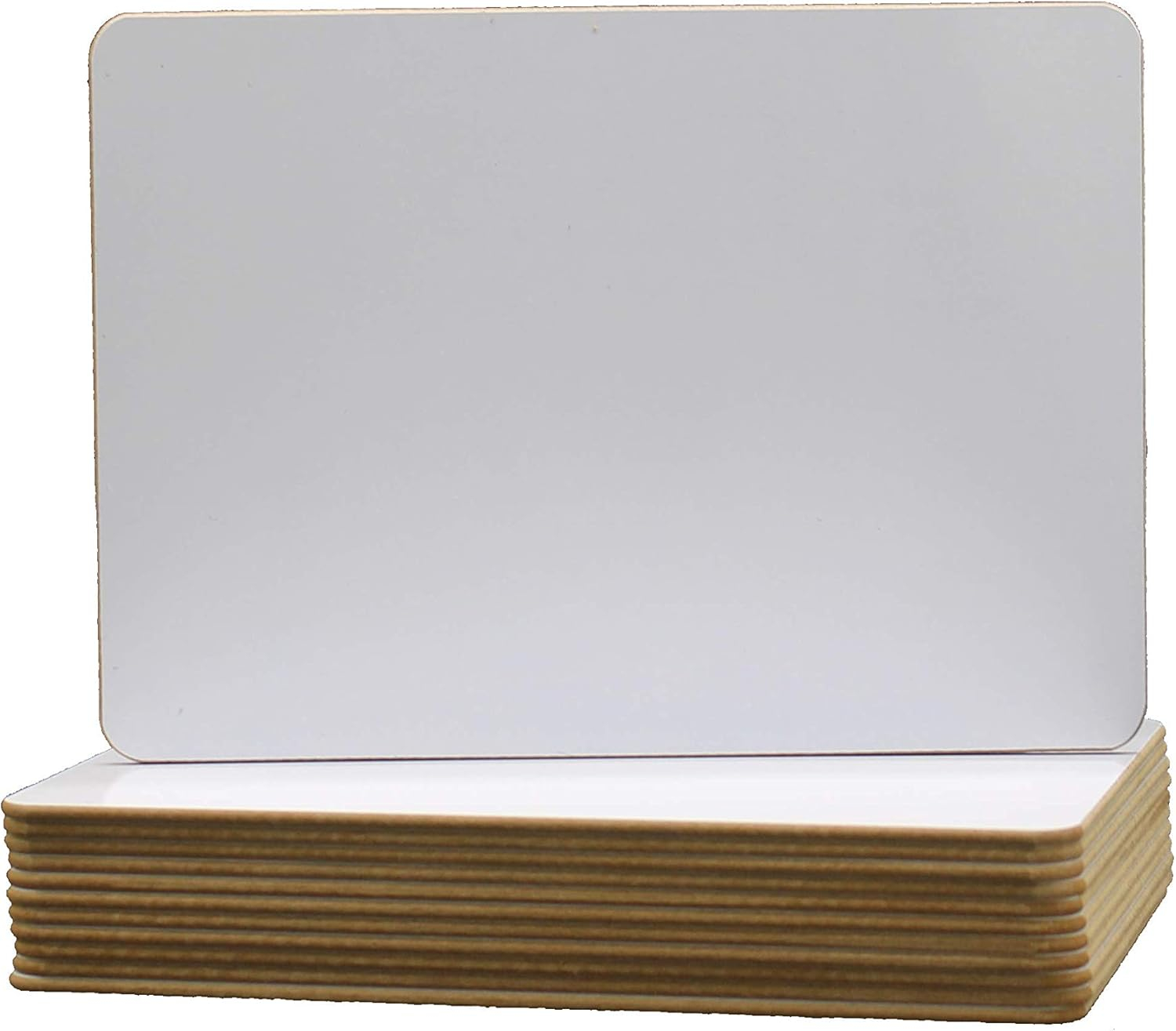 Flipside Products Lap Board Melamine Mini - Up To 2' Whiteboard (Set of 12)
