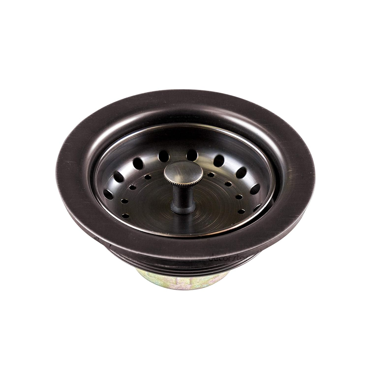 KD-001-O 3 1/2" Drop-In Kitchen/Bar Sink Basket Strainer, Stainless Steel Oil Rubbed Bronze