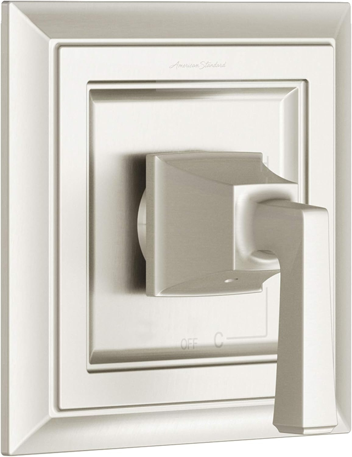 Town Square S 1-Handle Valve Trim Kit for Flash Rough-in Valves in Brushed Nickel (Valve Not Included)