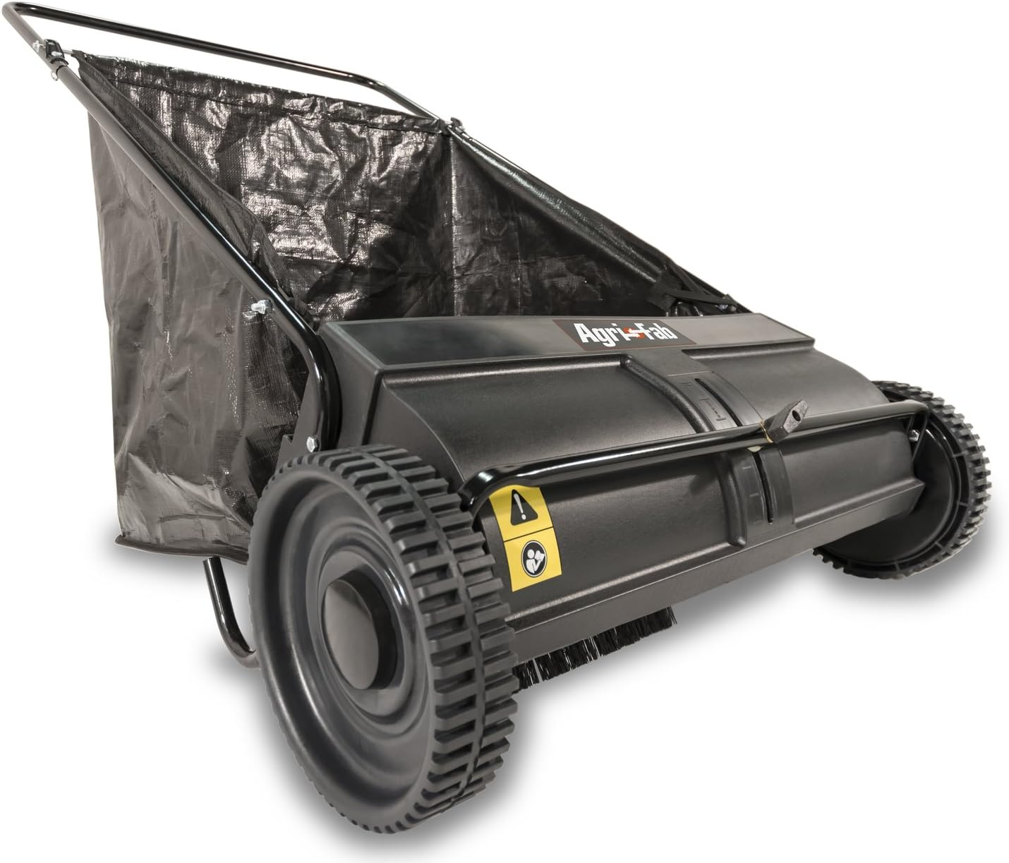 Agri-Fab 26" Black Carbon Steel Push Lawn Sweeper