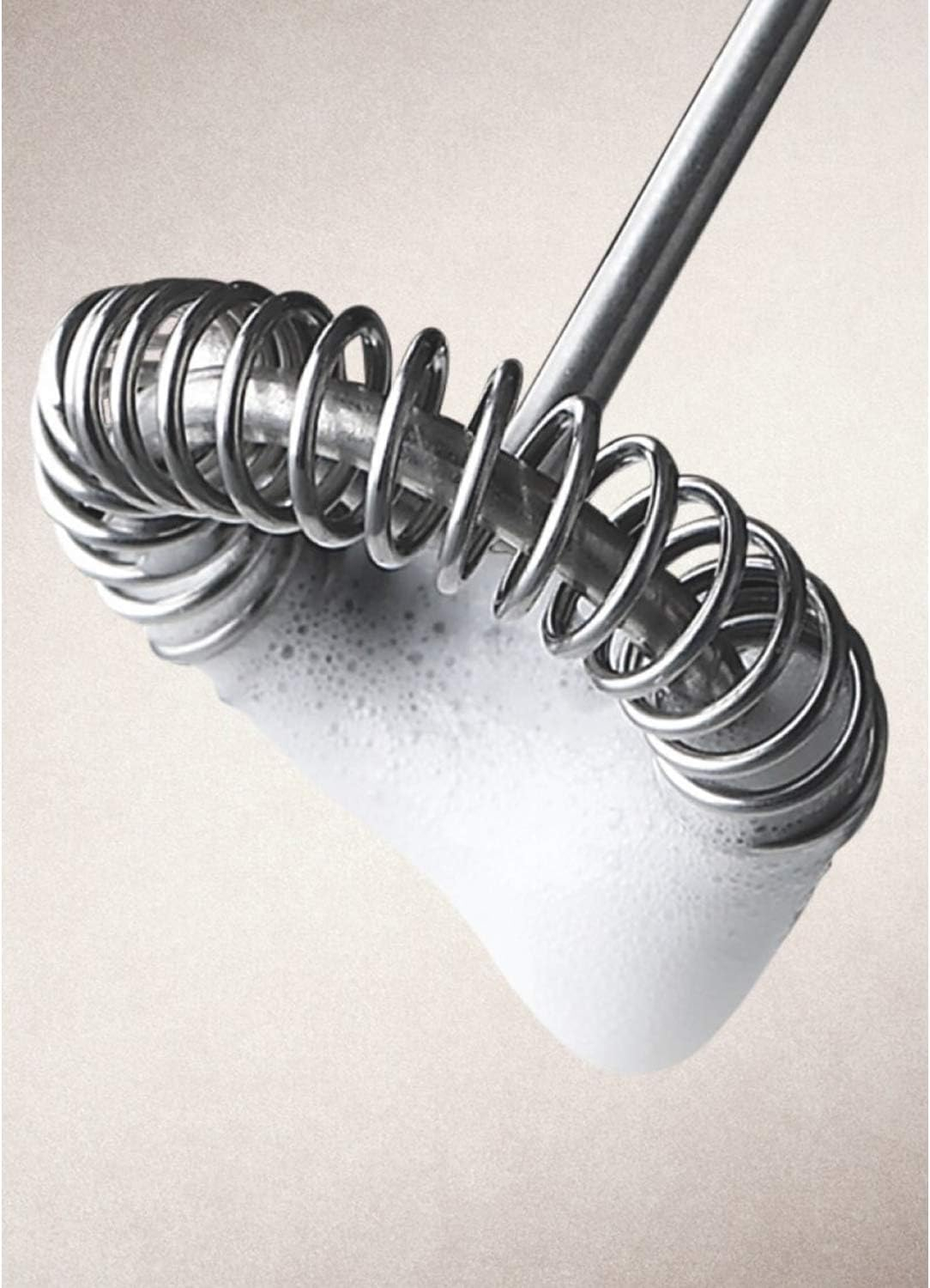 Aerolatte Milk Frother with Counter Stand, The Original Steam-Free Frother, Ivory