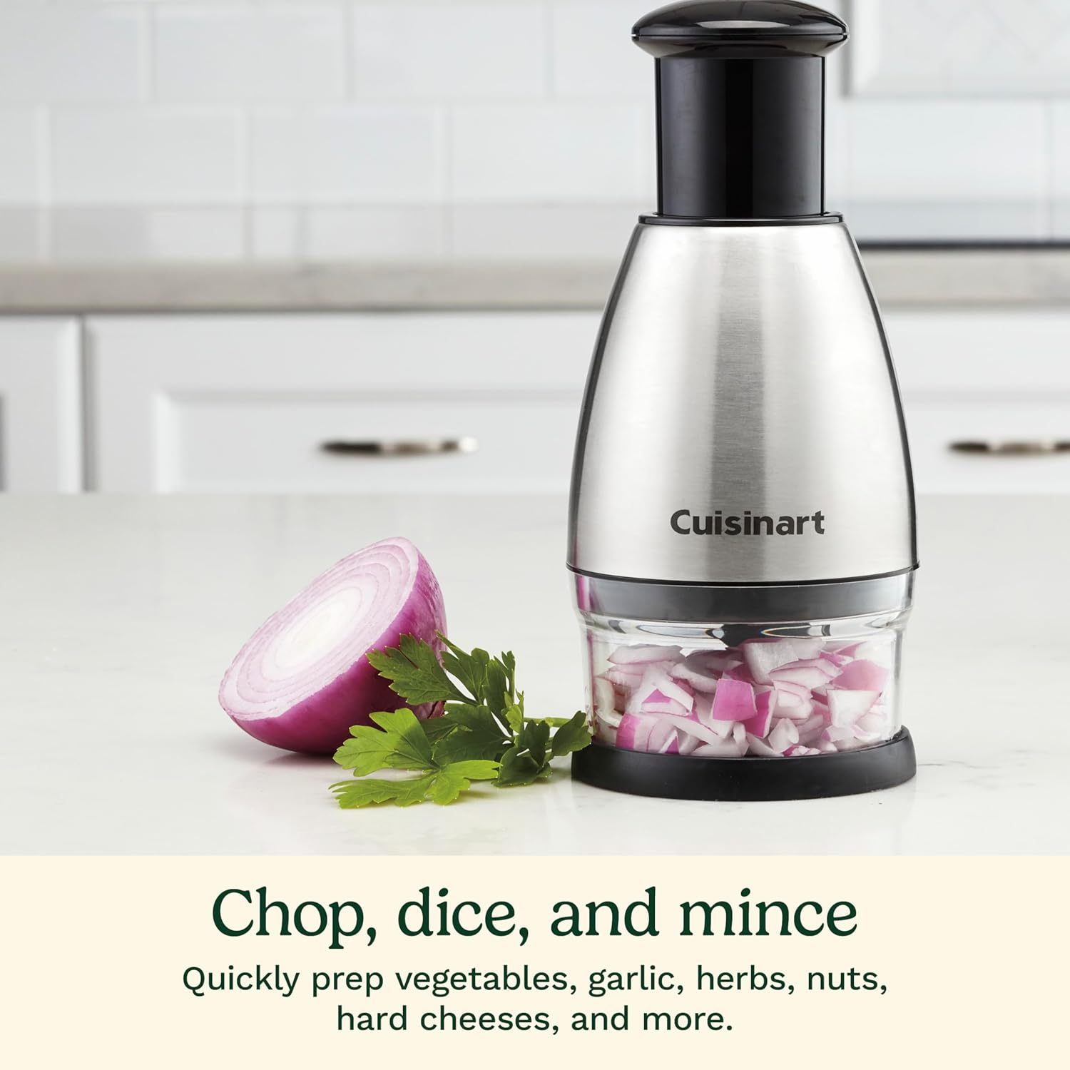 Cuisinart CTG-00-SCHP Stainless Steel Chopper,8.2" x 3.9" x 3.9"