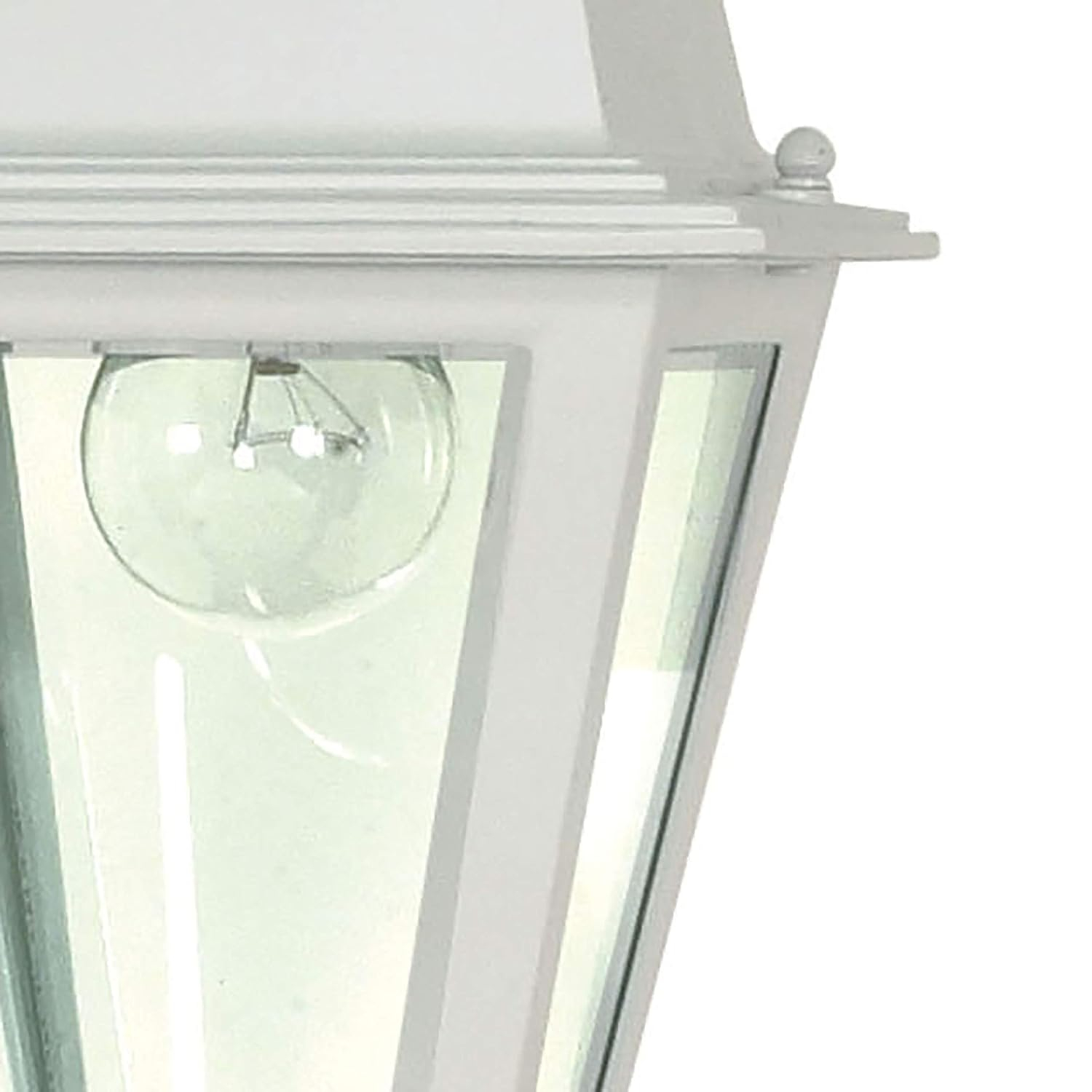 Nuvo 60-487 - Briton - 1 Light - 10" - Hanging Lantern - w/ Clear  Glass