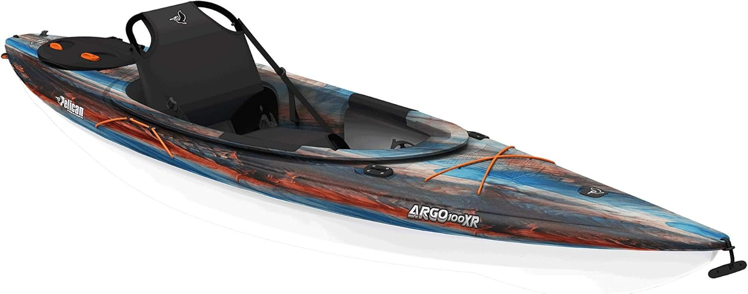 Pelican - Argo 100XR - Recreational Sit-In Kayak - 10 ft - Cosmos