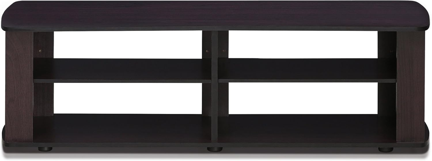 The Entertainment Center TV Stand, Dark Walnut