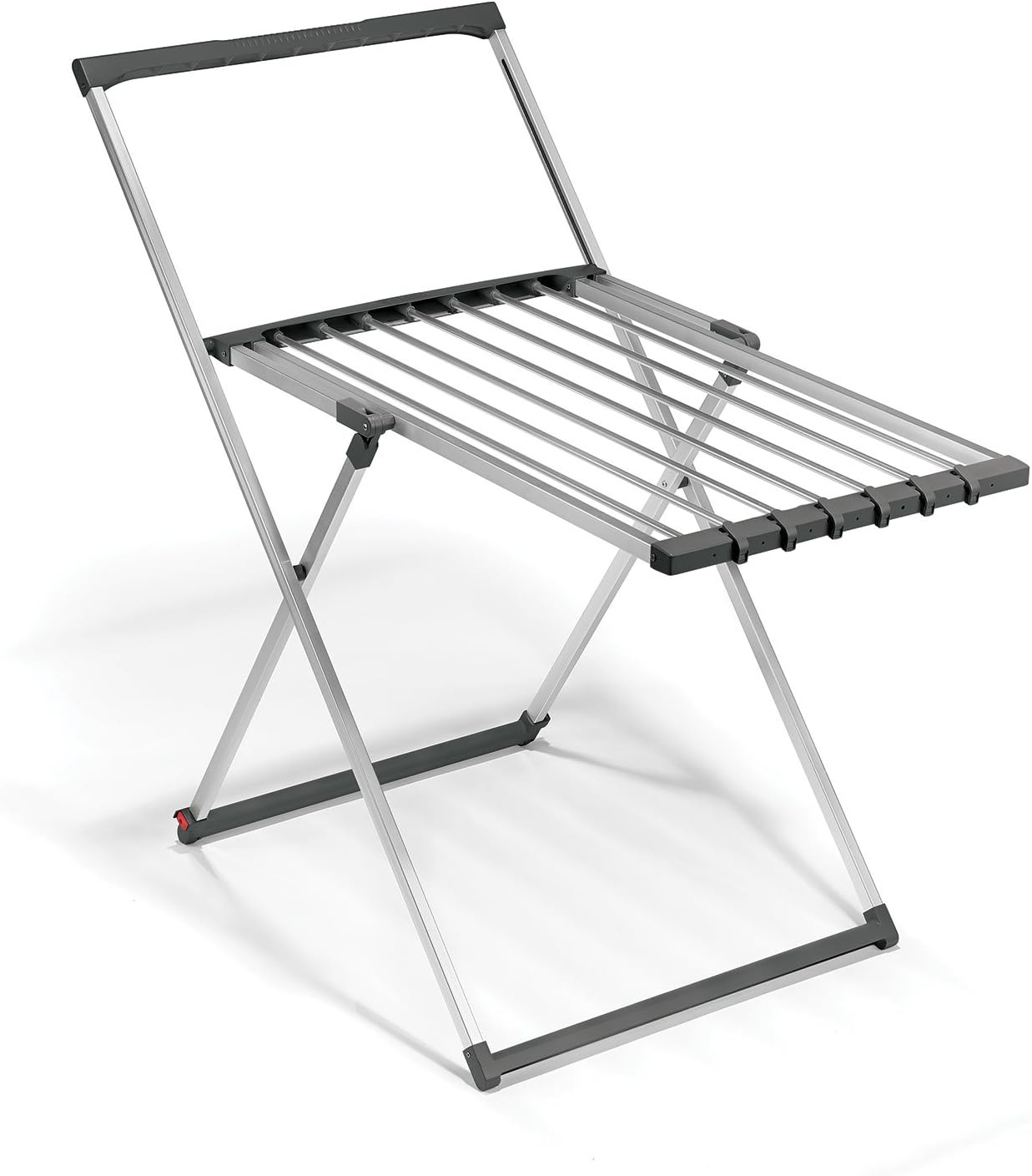 Polder 43 in. H X 24 in. W X 44 in. D Aluminum Collapsible Clothes Drying Rack