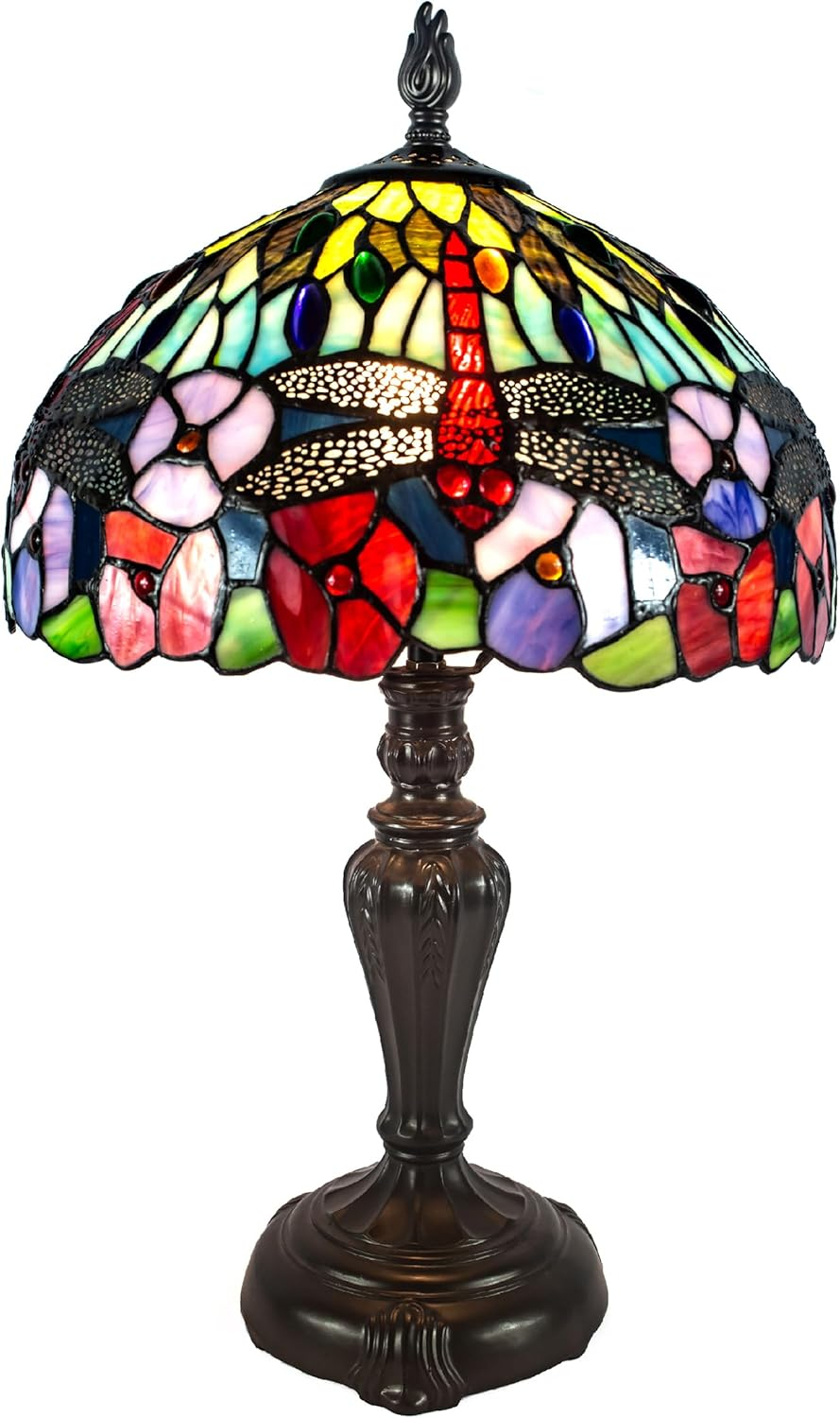Dale Tiffany Lighting - Dragonfly Bounty - 2 Light Table Lamp