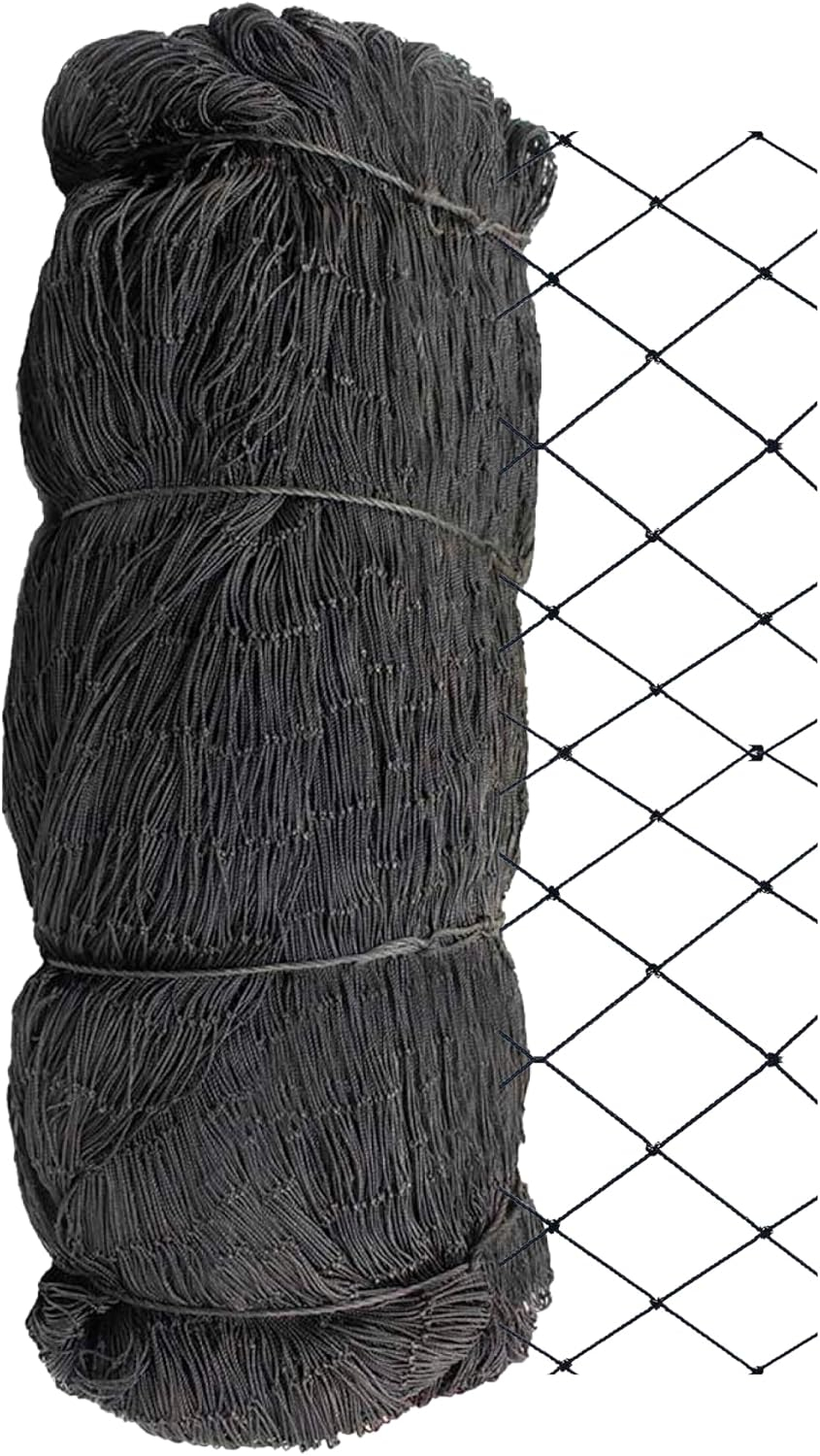 Stromberg's 1" Knotted Netting, Game Bird Netting for Pheasants & Quails, Heavy Duty, Chicken Coops, Gardening, UV-Resistant, 85 lb. Break Strength, 25'x25'