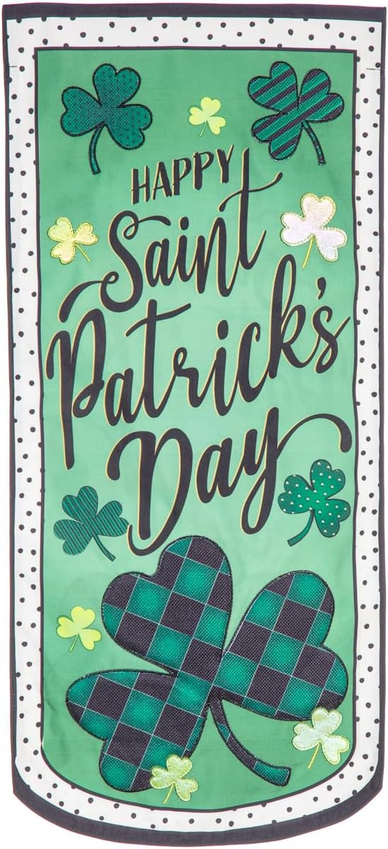 Happy St. Patrick's Day Everlasting Impressions Textile Décor