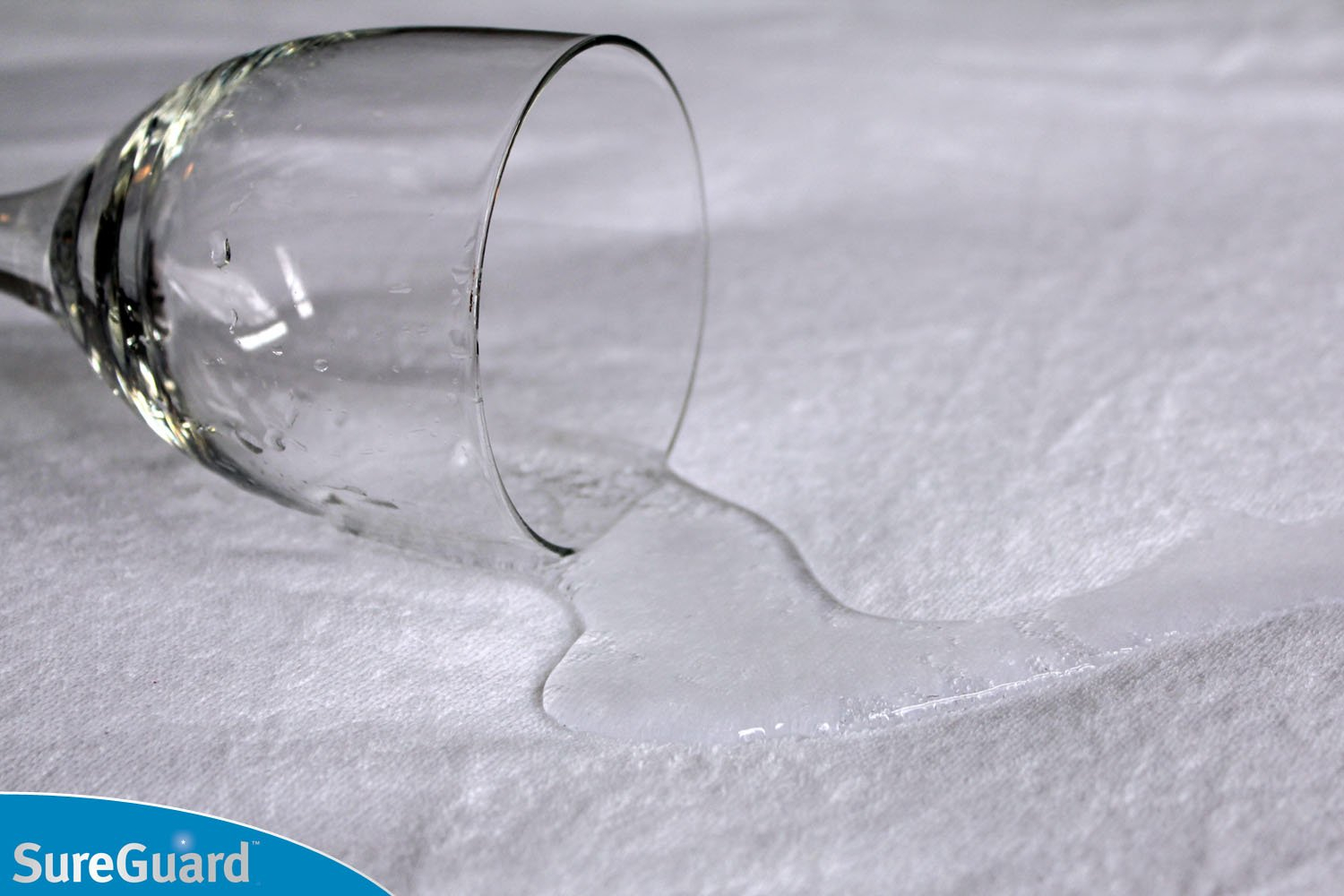 SureGuard Twin Size Waterproof Hypoallergenic Cotton Mattress Protector