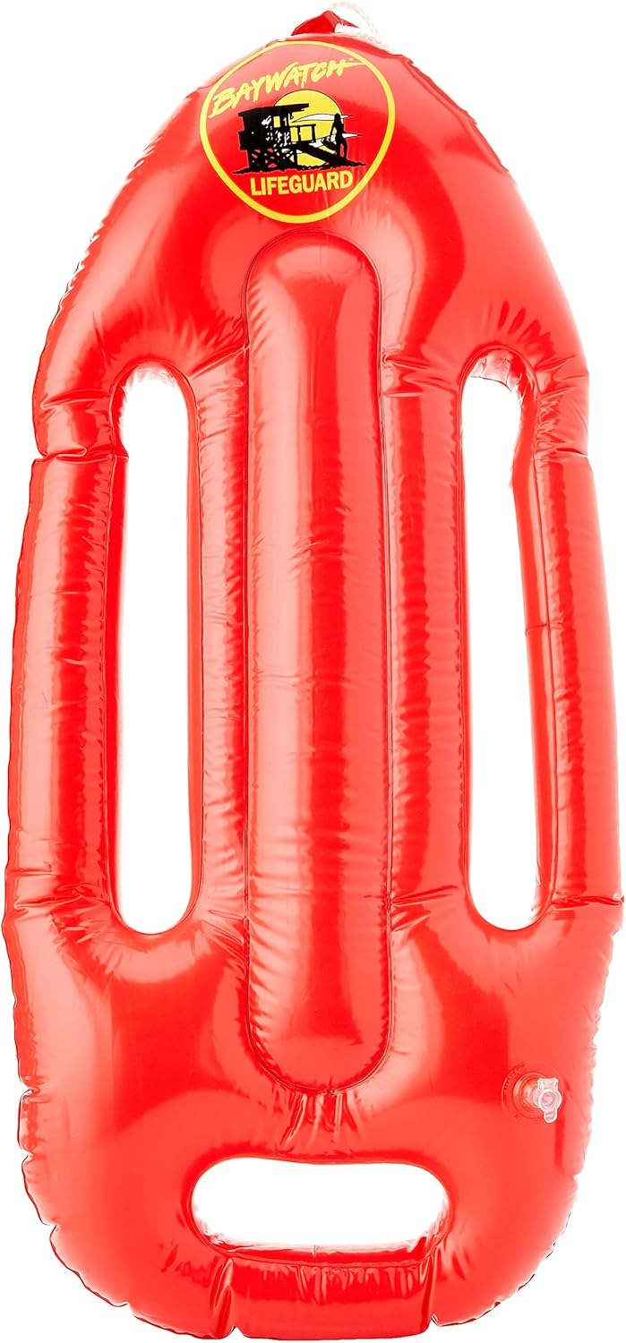 Smiffys Baywatch Lifeguard Inflatable Float Prop Red (1)