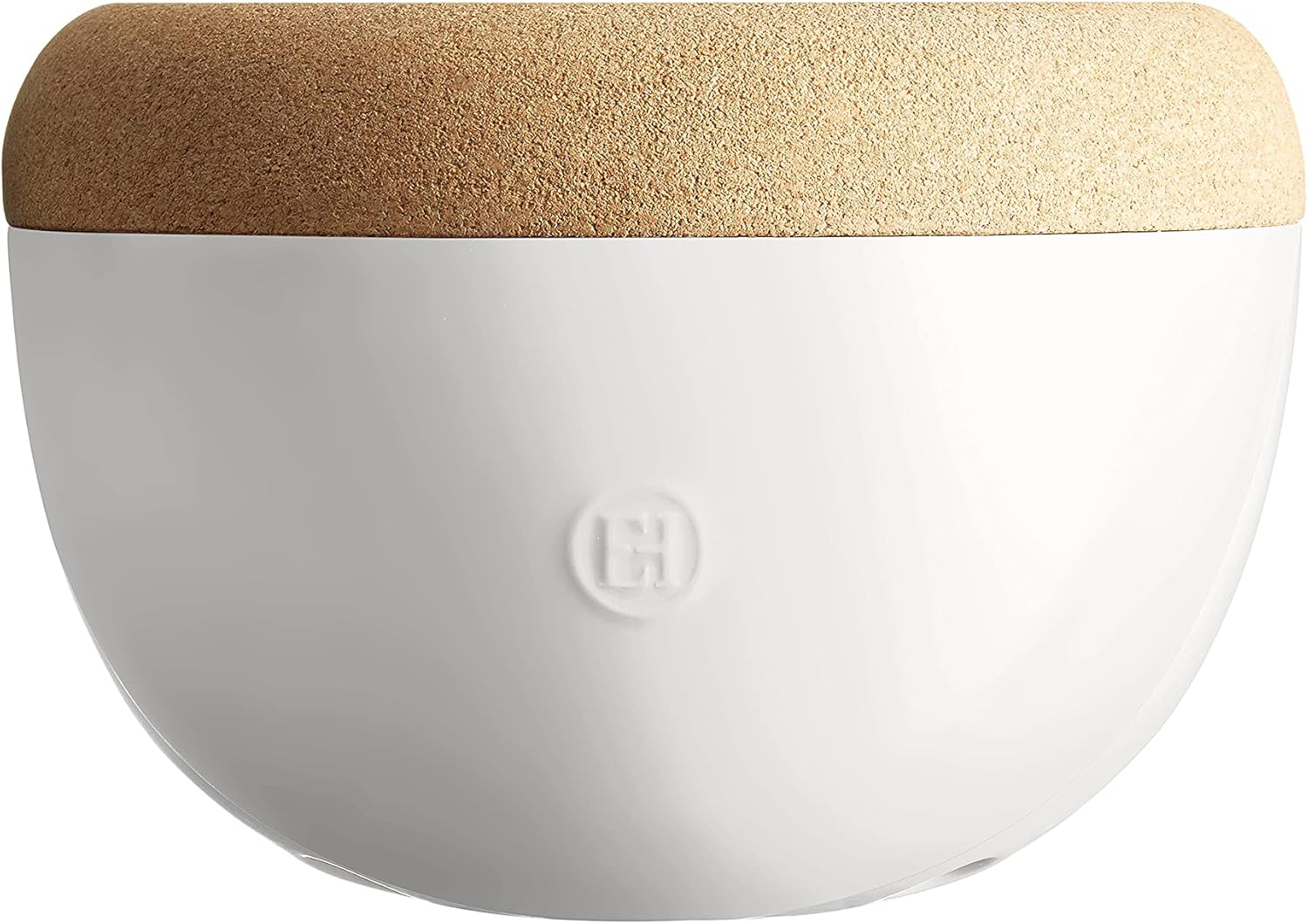 Emile Henry Deep Food Storage Bowl, 10.6-Inch, Creme