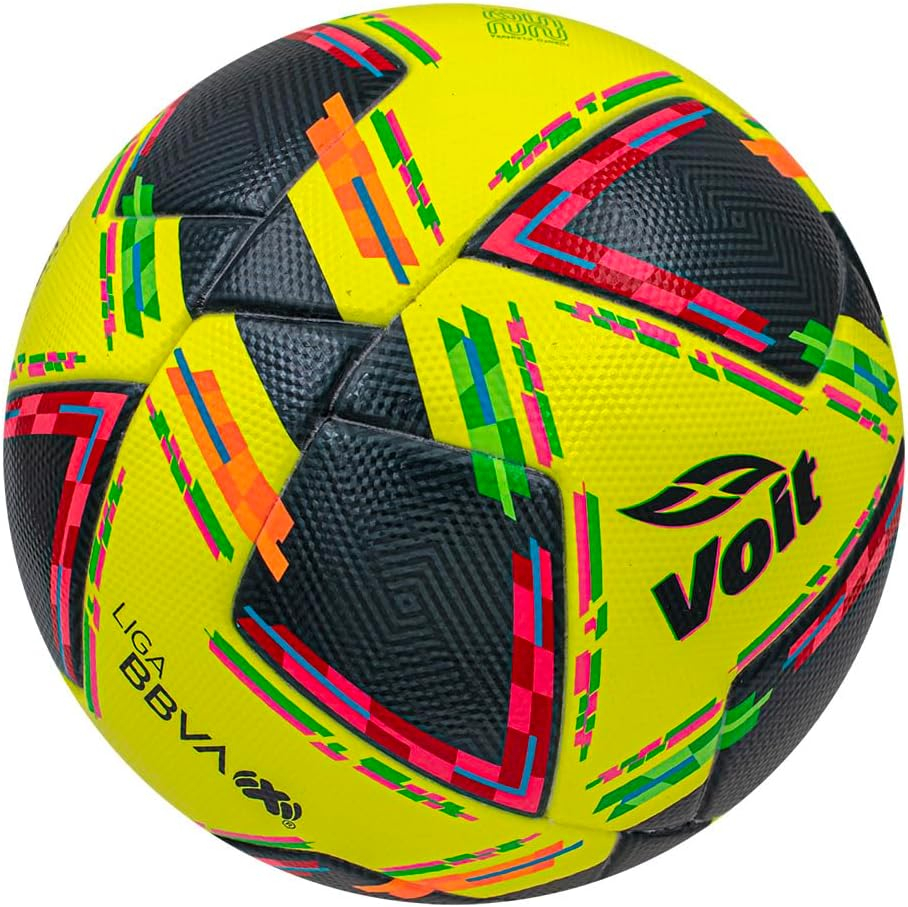 Voit Yellow and Black Size 5 Professional Soccer Ball