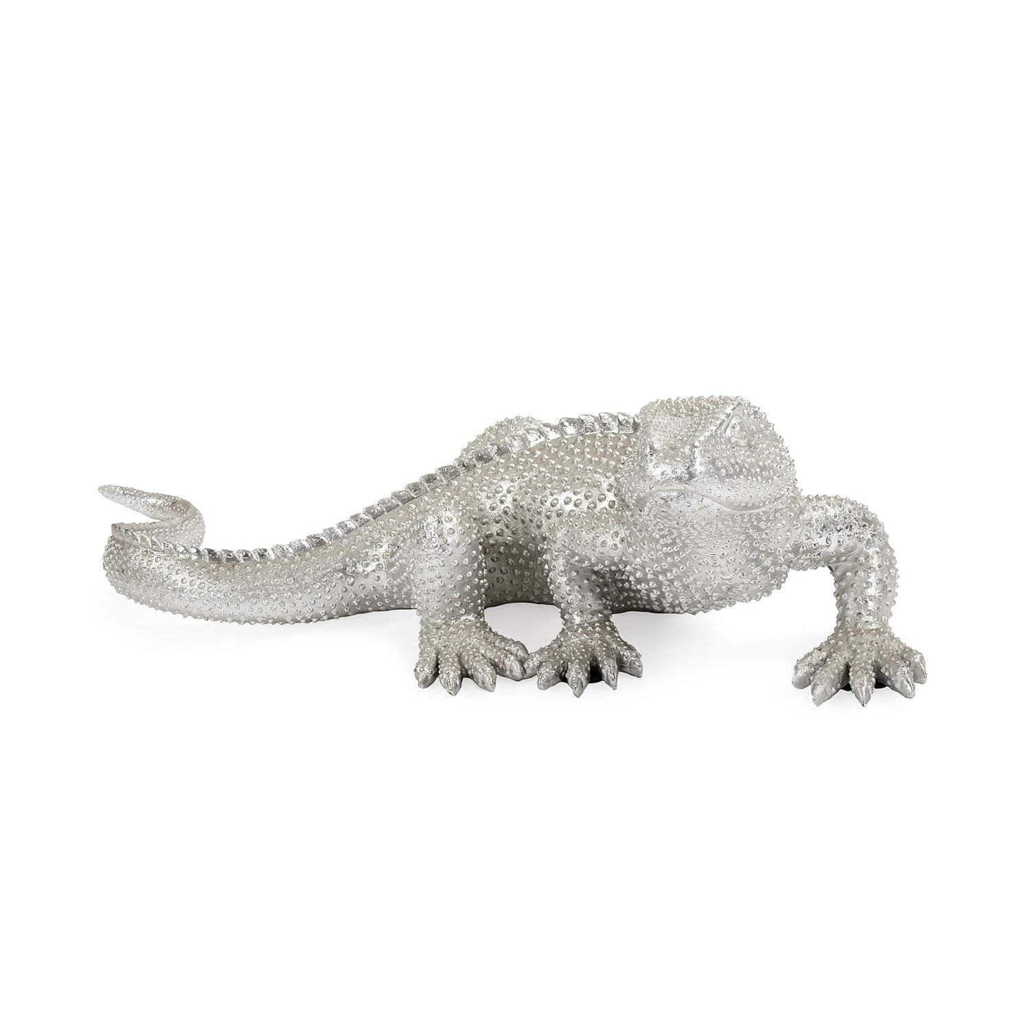 Elizabeth Austin Bright Nickel Plated Lizard