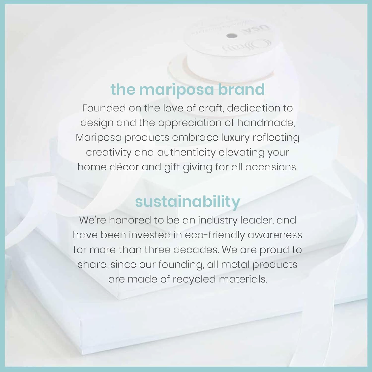 Mariposa Statements Aluminum Tray
