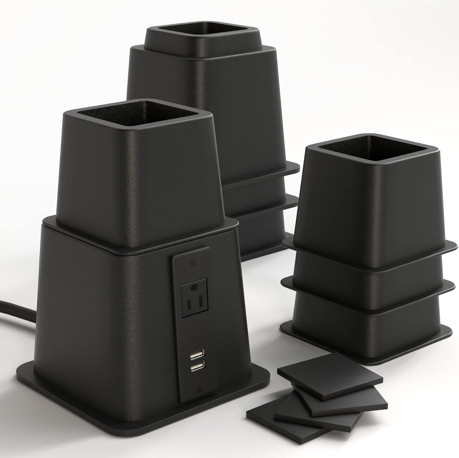 10.5'' Bed Risers (Set of 4)