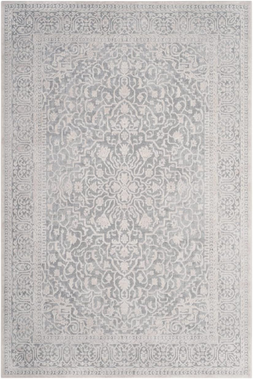 SAFAVIEH Reflection Dolkar Traditional Area Rug, Beige/Cream, 12' x 12' Square