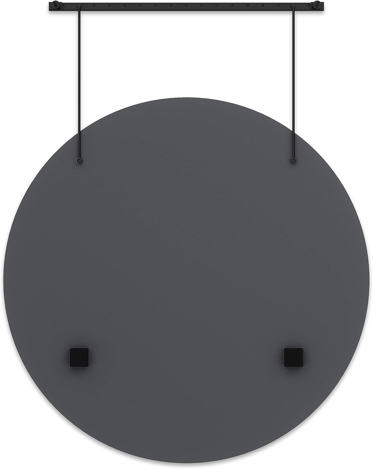 Exhibit 26" Round Frameless Eco-Friendly Wall Mirror