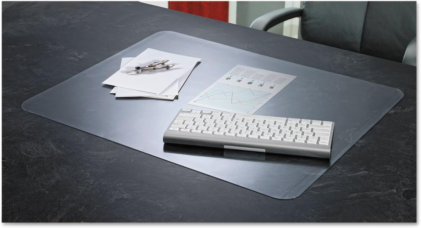 Artistic KrystalView Desk Pad with Microban, 36 x 20, Clear