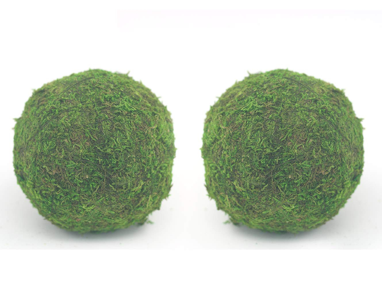 Nice purchase Handmade Natural Green Plant Moss Balls Decorative for Home Party Display Decor Props (6 in)