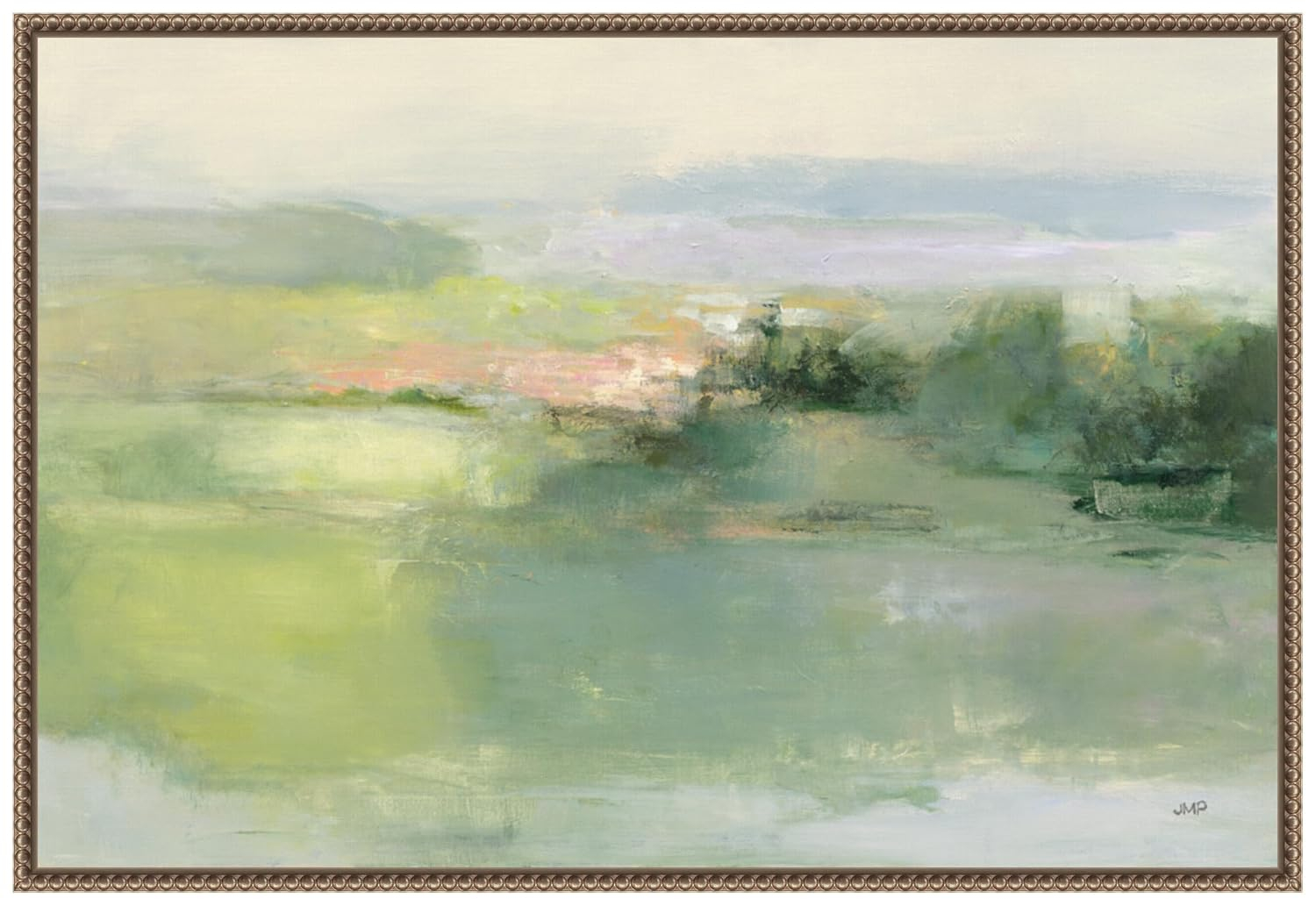 Amanti Art Gentle World Framed Canvas Wall Art Print