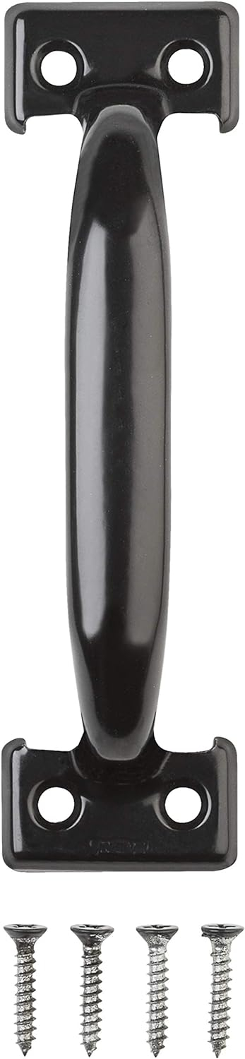 National Hardware Black Steel 6-1/2 Inch Utility Pull Bar