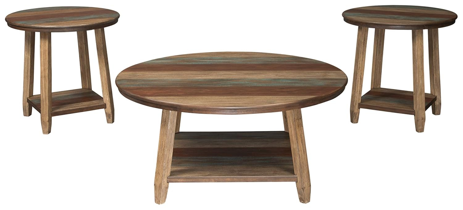 Signature Design by Ashley Casual Raebecki Table (Set of 3)  Multi