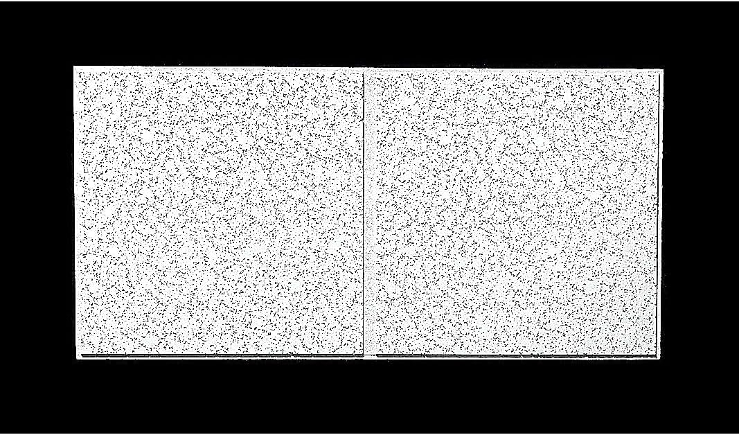 Armstrong 2x4 CORTEGA SECOND LOOK Acoustic Ceiling Tiles for Suspended Ceiling Grids, 10-tiles per pack, White