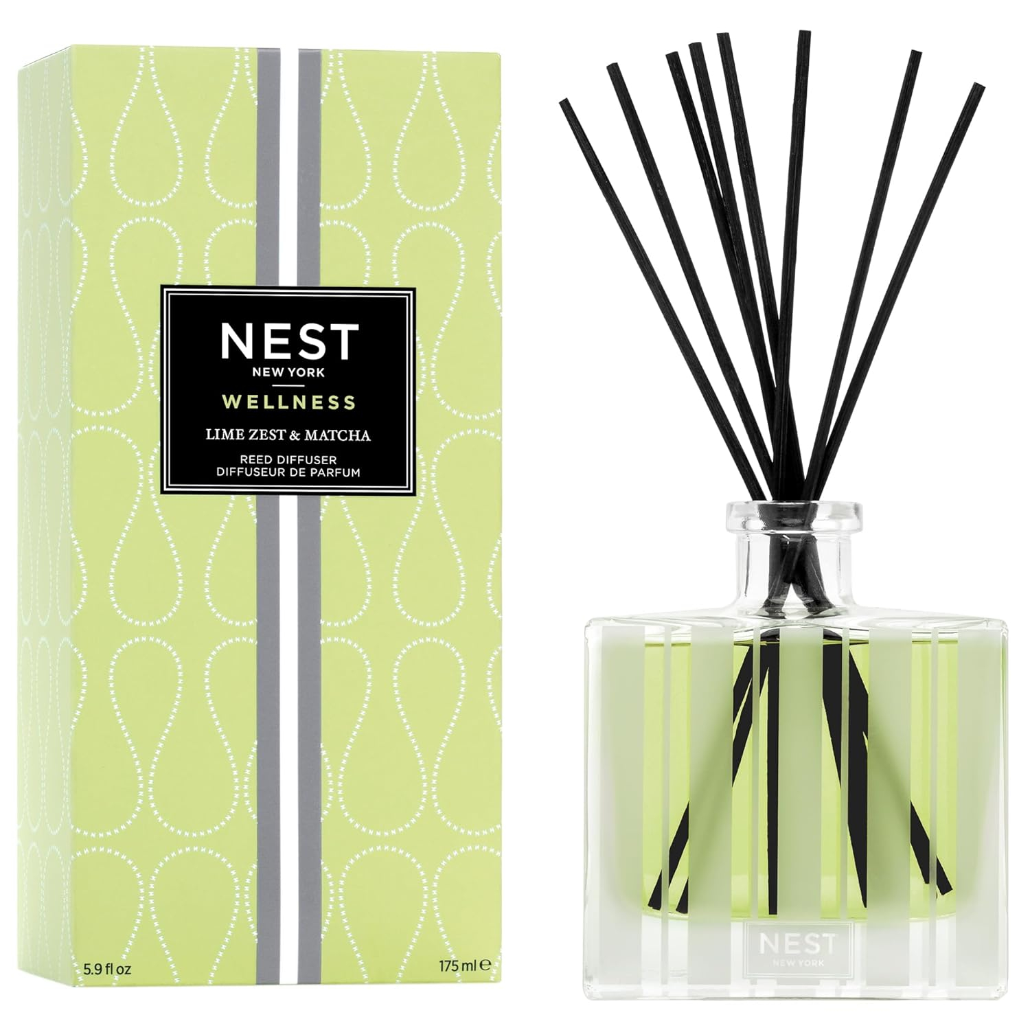 Nest Fragrances Lime Zest And Matcha Reed Diffuser