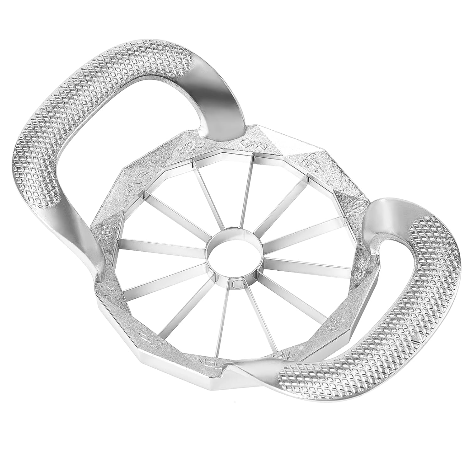 Apple Slicer, HEAVY DUTY Apple Corer, 8-Blade Stainless Steel Apple Cutter Divider Pitter ，Sturdy and Sharp
