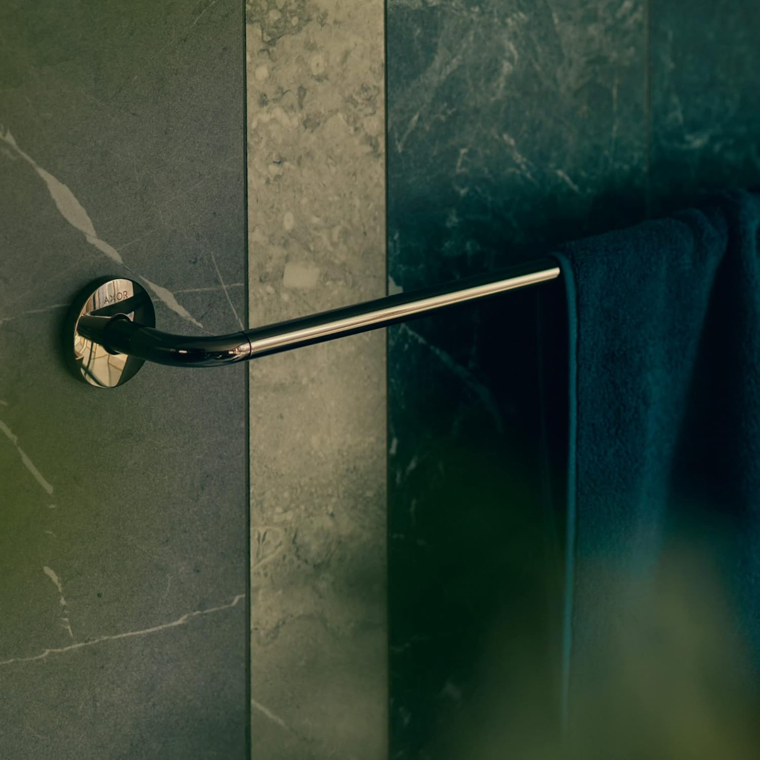 Axor 34-inch Modern Chrome Wall Mounted Towel Bar