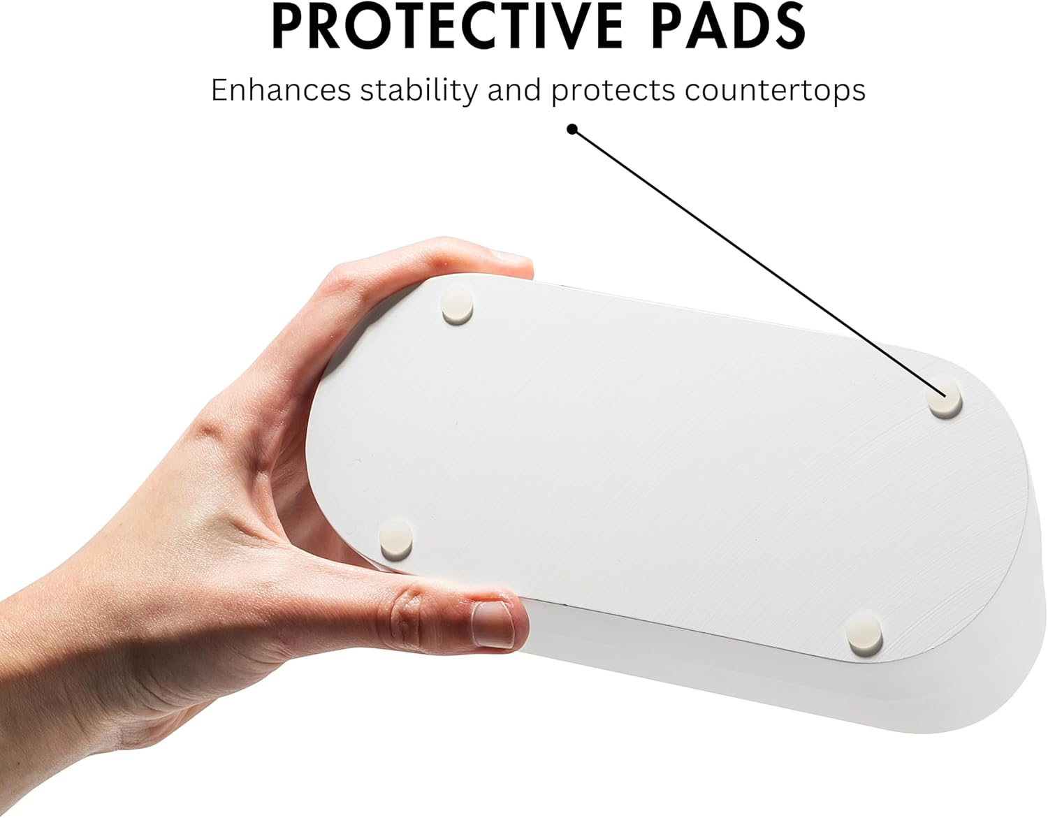 Matte White Large Toothbrush and Toothpaste Holder for Bathroom Vanity and Countertop, 2 Compartments Round Organizer for Electric Toothbrushes, Floss, Razors, Cotton, and Mouthwash