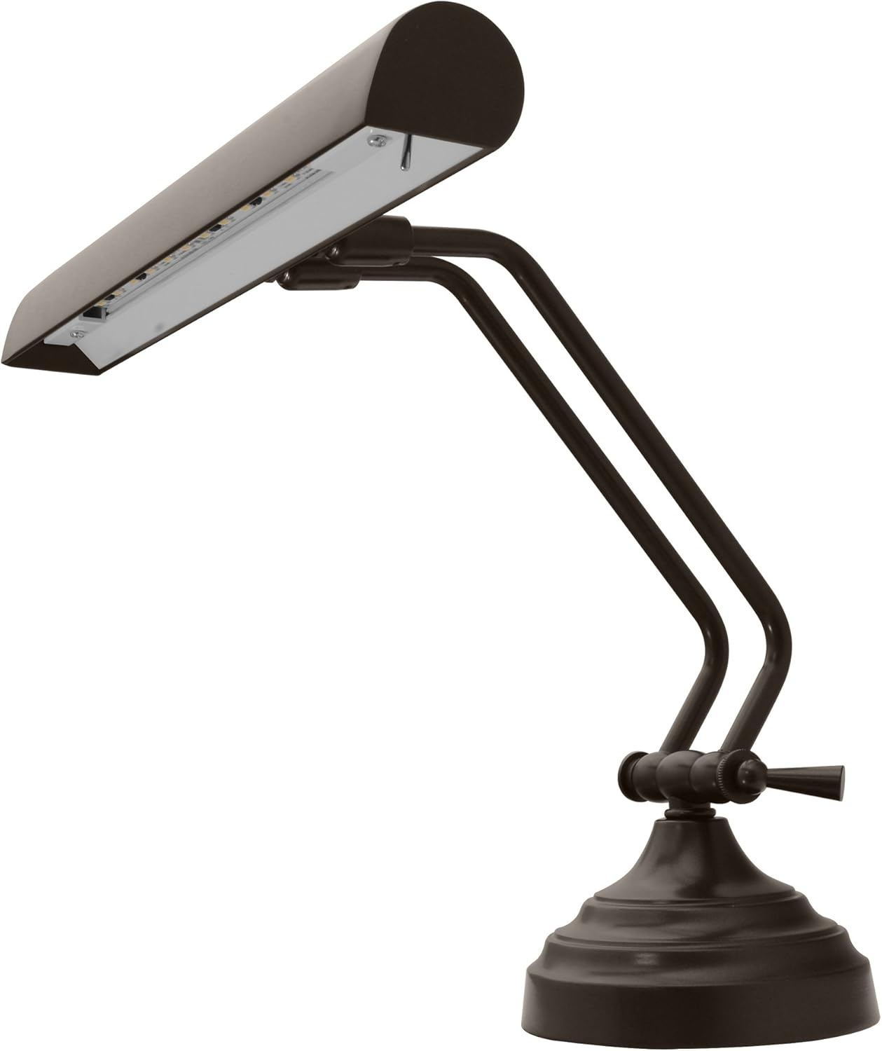 12" LED Upright Piano Light in Mahogany Bronze
