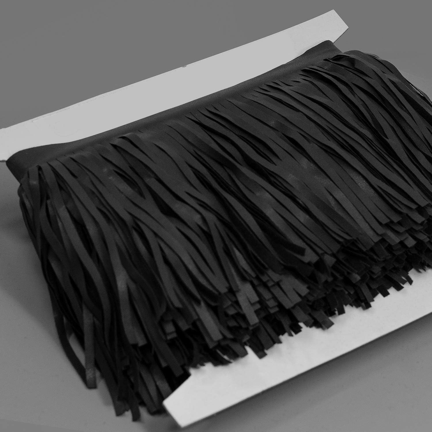 Expo Int'l 5 Yards of 6" Matte Finish Vegan Leather Fringe Trim