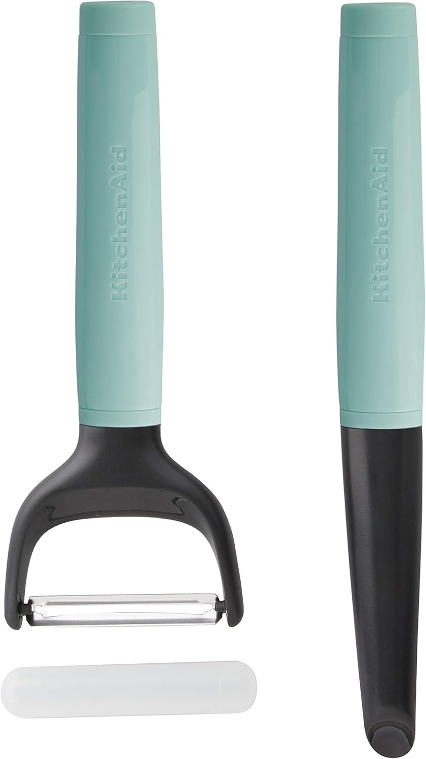 Kitchenaid Universal 2 Peeler Set Euro Peeler in Aqua
