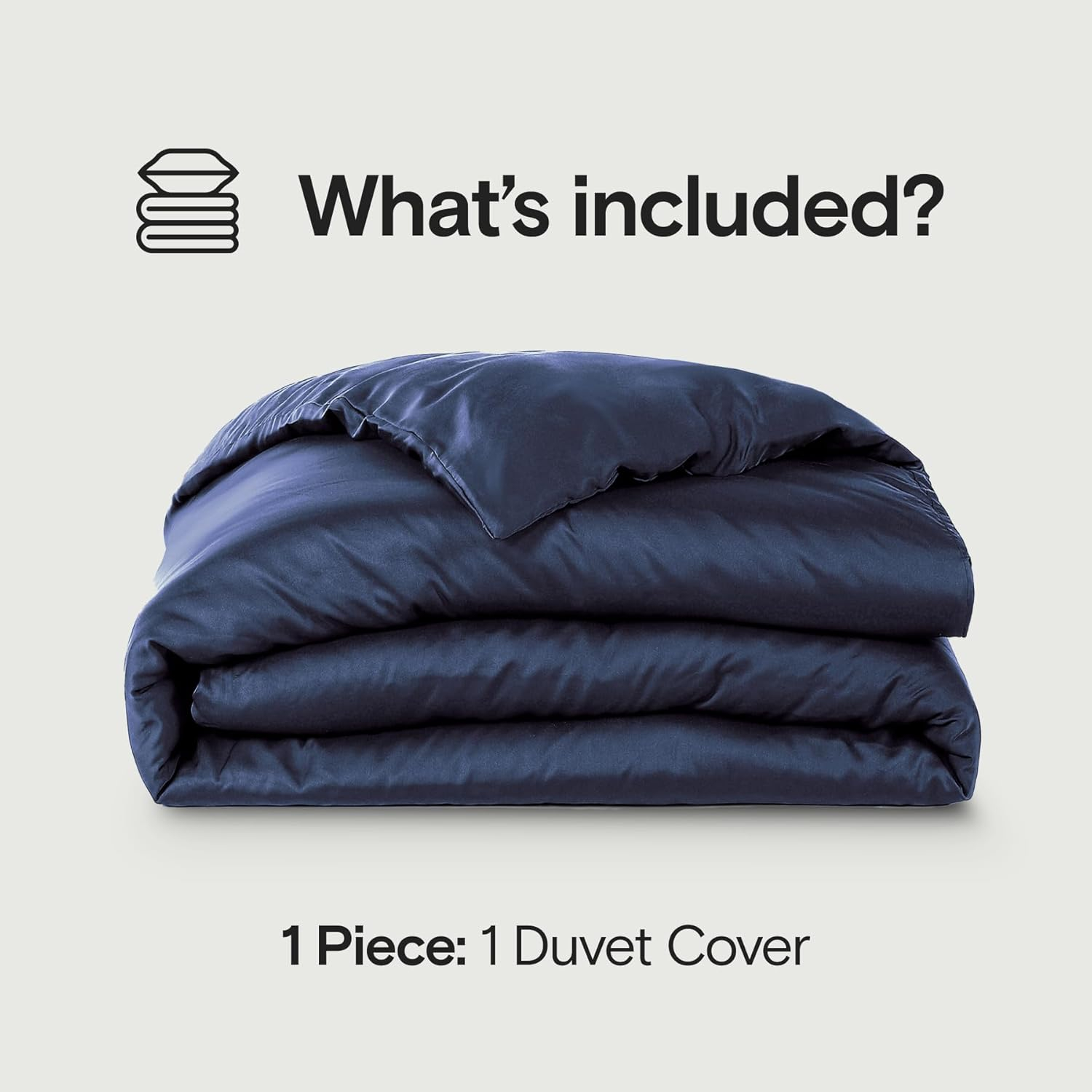 SIJO AiryWeight Tencel Duvet Cover, 100% Lyocell Derived from Eucalyptus, Buttery Soft, Best Cooling Sheets by Architectural Digest (Sapphire, Full/Queen 90"x90")