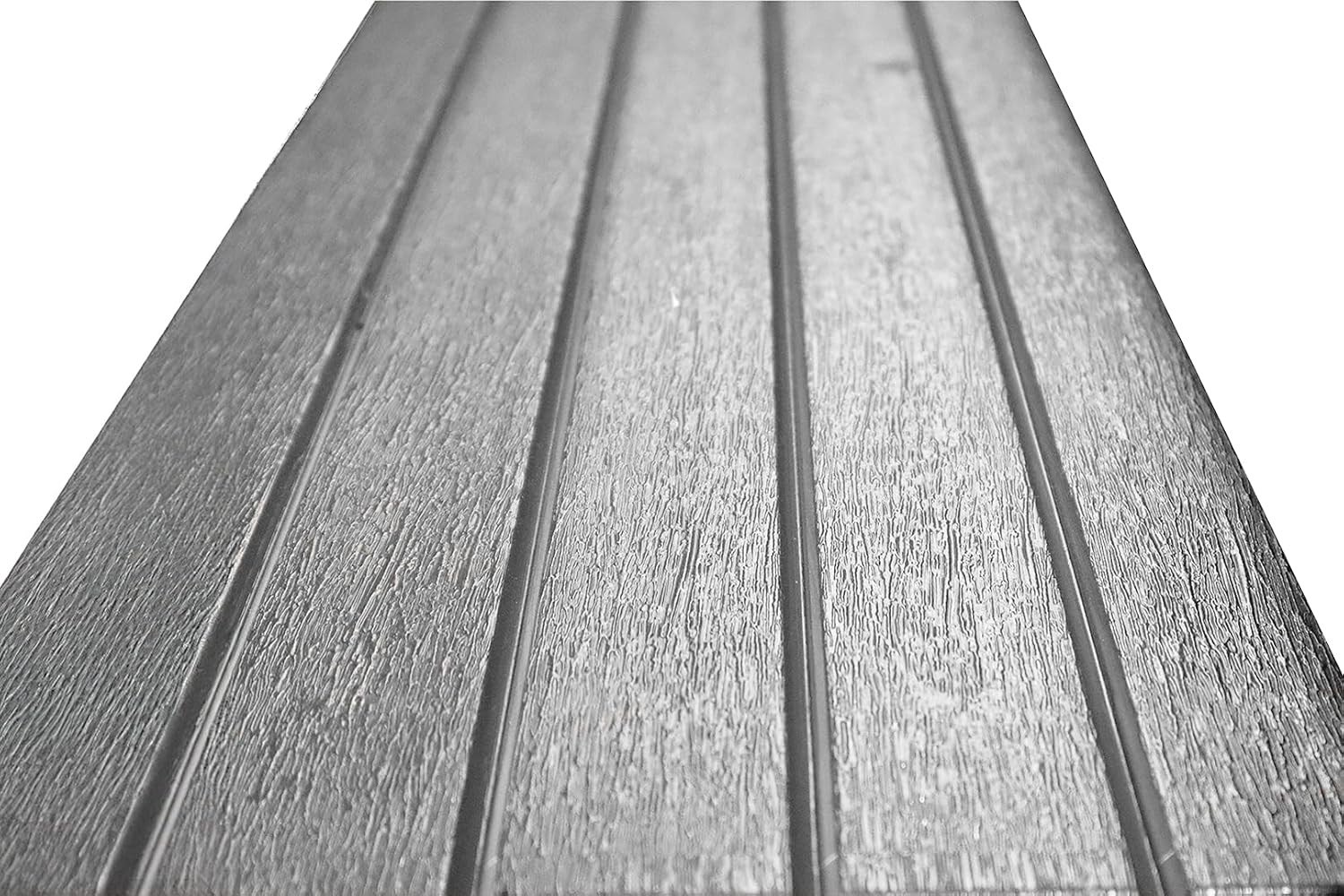 NEW Leisure Accents 36" Long Outdoor Indoor Deck Patio Resin Bench Redwood/Beige