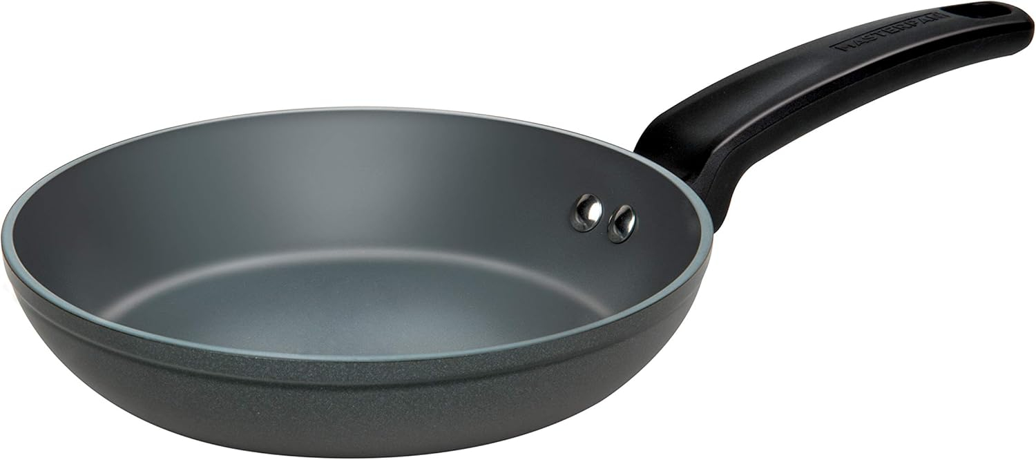 Healthy Ceramic ILAG Non-Stick Everyday Frying Pan with Bakelite handle, 8", black