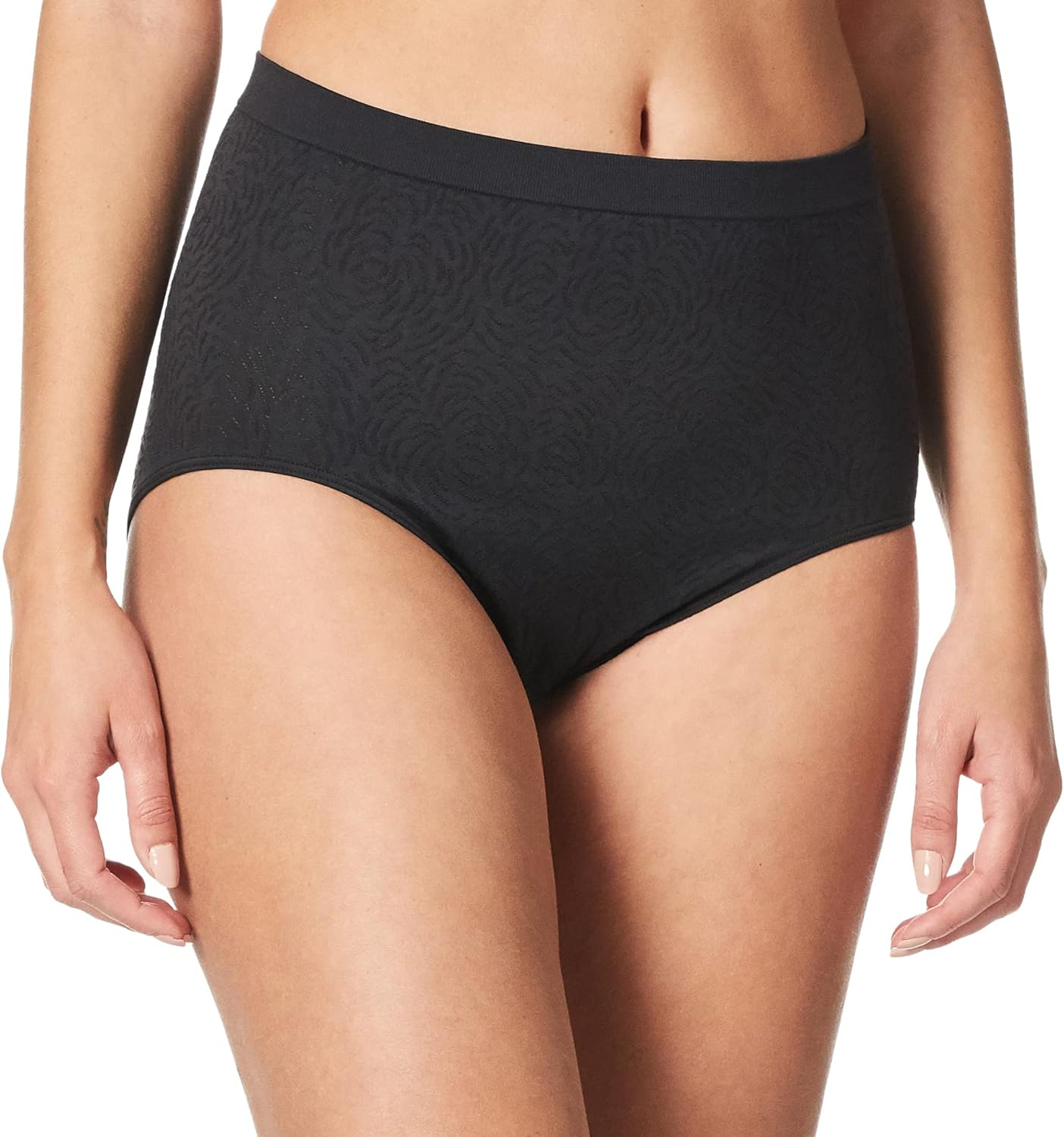 Bali Brief Comfort Revolution Seamless Tagfree Wicking High Rise Full Brief Cut