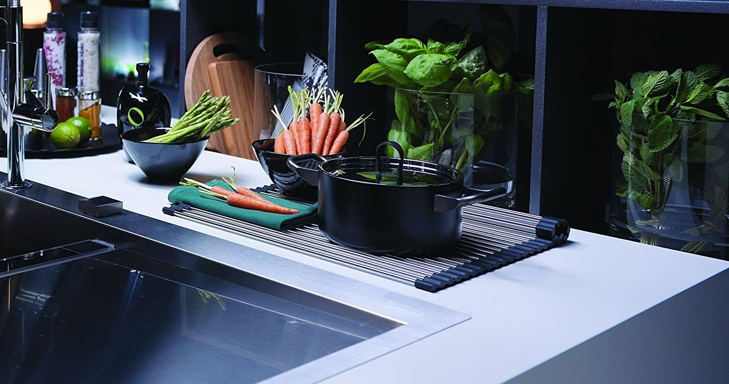 Universal Stainless Steel Foldable Basin Rack