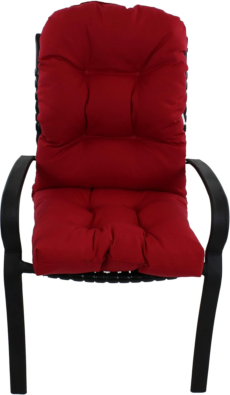 College Covers Everything Comfy Red Indoor Outdoor Adirondack Cushion Patio Chair Cushion
