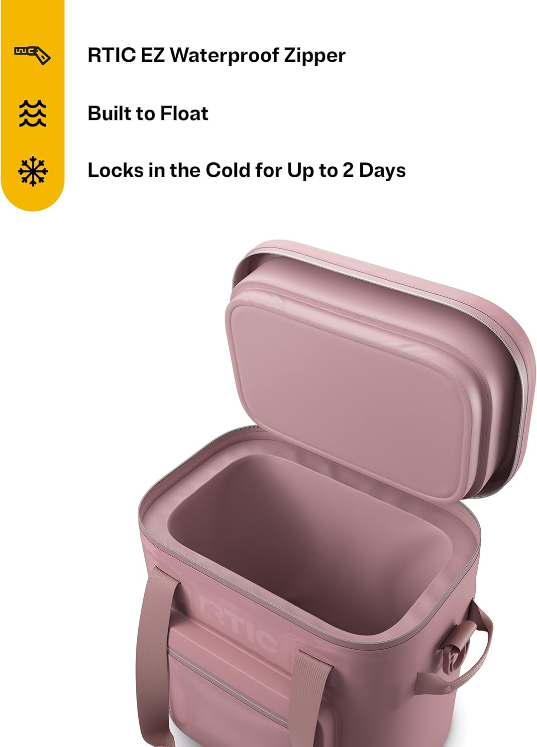RTIC 20 Can Ultra-Tough Soft Cooler Pro, Leakproof Cooler, Waterproof Zipper, Snapdragon