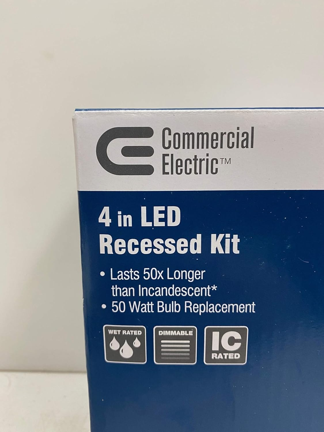 Commercial Electric 4 in. LED Recessed Kit - Soft White