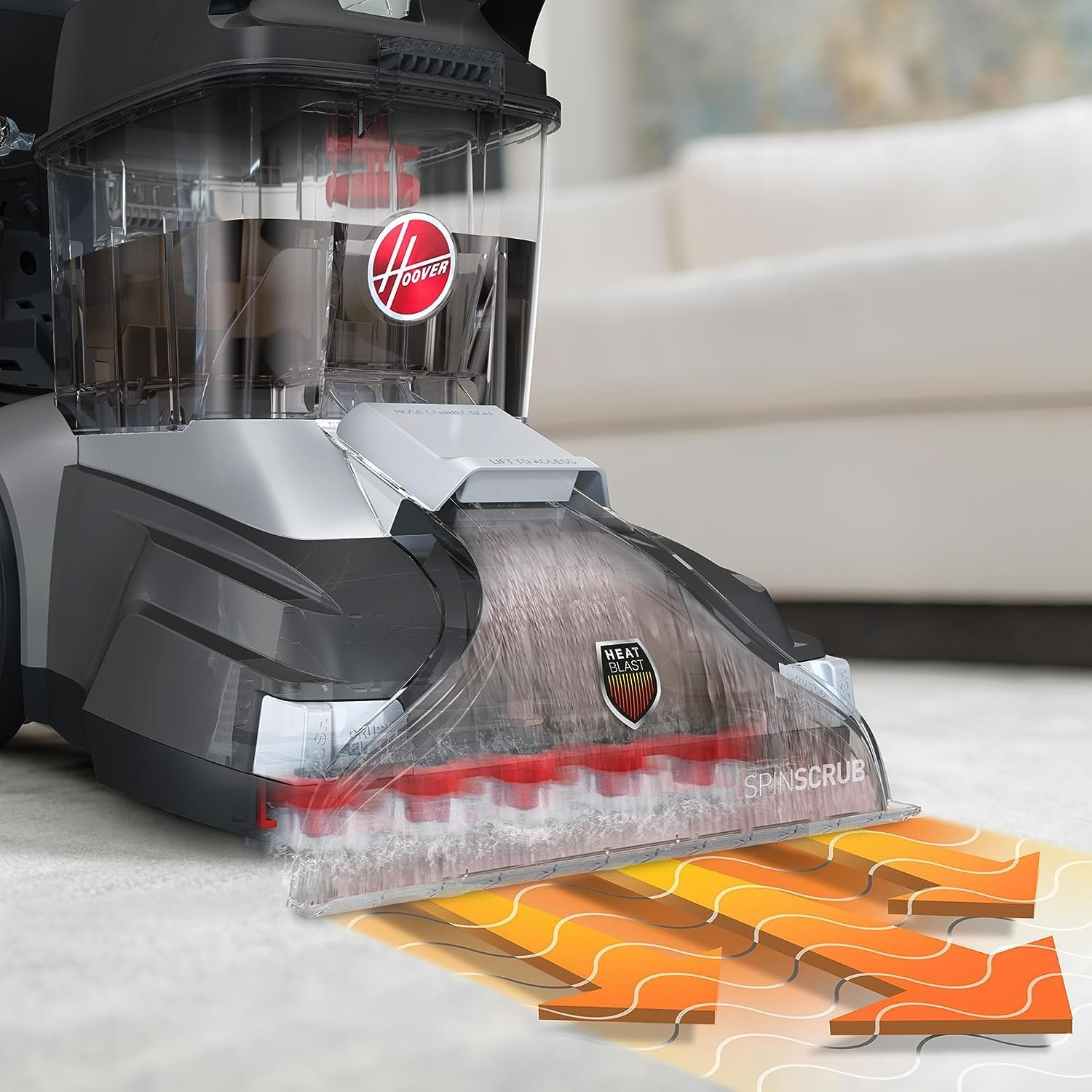 Hoover TurboScrub XL Multi Surface Residential Carpet Cleaner