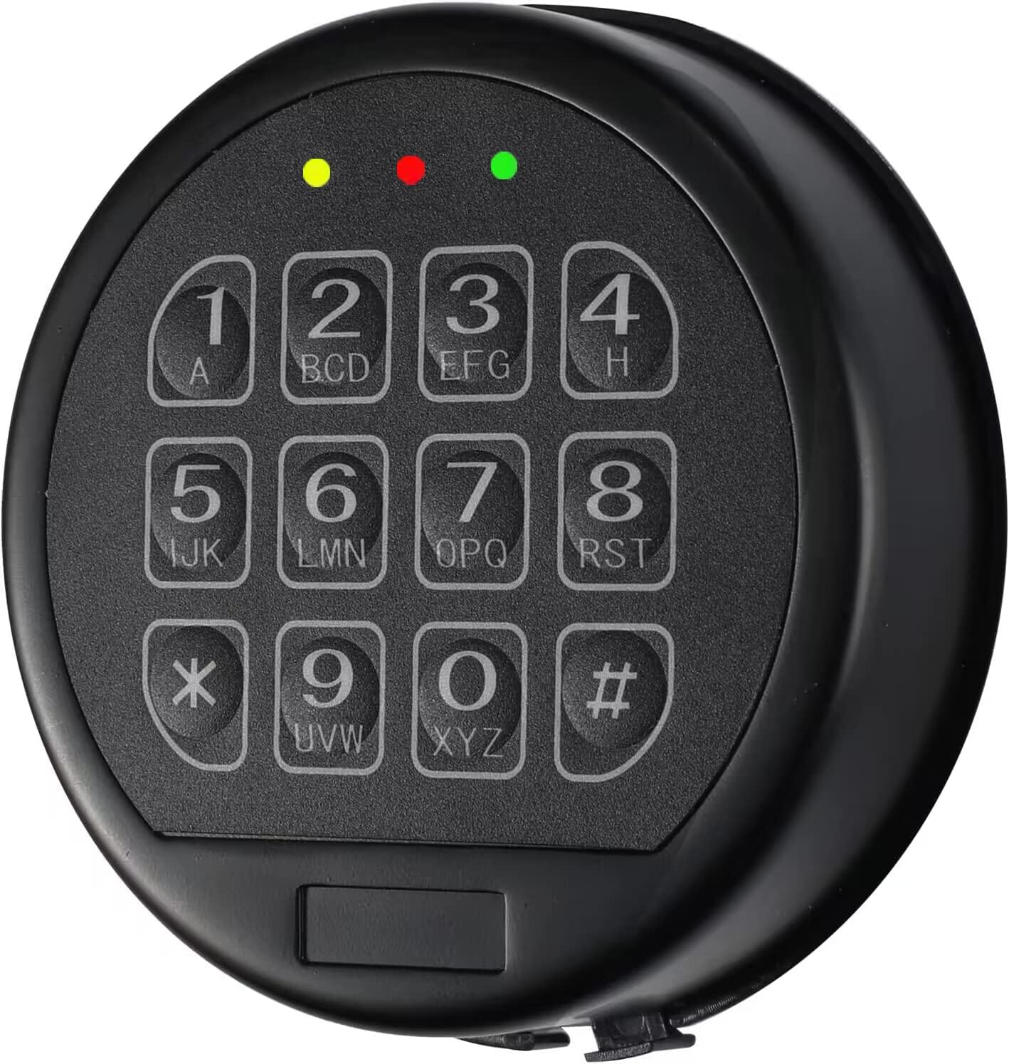 Wah Lin Parts High Security Gun Safe Lock Set, Black Keypad, 2 User Codes