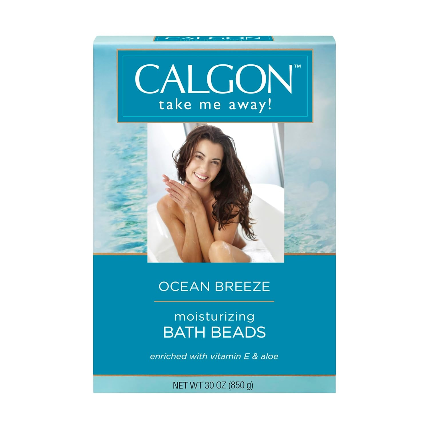 Calgon Ocean Breeze Bath Beads, 30 oz